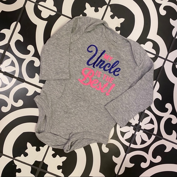 carter's uncle onesie